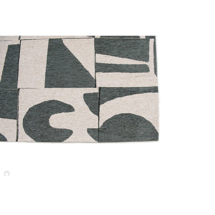 Louis De Poortere Craft Papercut 9361 Sea Spray Washable Polyester Flatweave Eco-Runner