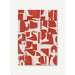 Louis De Poortere Craft Papercut 9364 Rust Washable Polyester Flatweave Eco-Runner