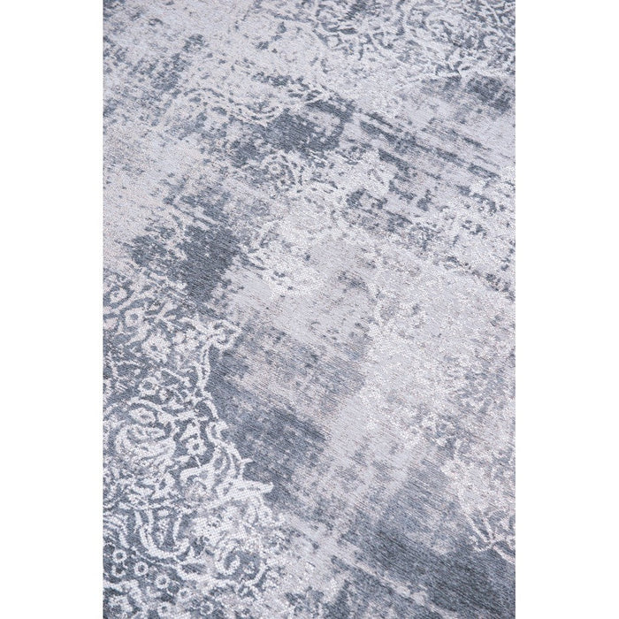 Louis De Poortere Fading World Kirman 9376 Quartz Washable Polyester Flatweave Eco-Rug