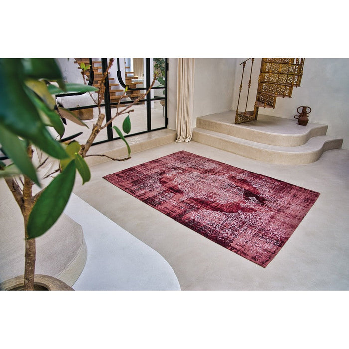 Louis De Poortere Fading World Kirman 9378 Margaux Washable Polyester Flatweave Eco-Rug