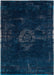 Louis De Poortere Fading World Medallion 8254 Blue Night Rug