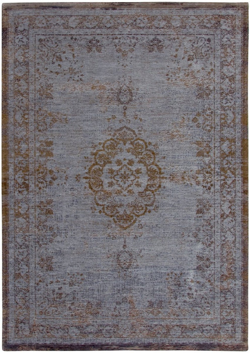 Louis De Poortere Fading World Medallion 8257 Grey Ebony Rug