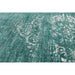 Louis De Poortere Fading World Medallion 8258 Jade Washable Polyester Flatweave Eco-Rug