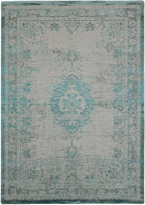 Louis De Poortere Fading World Medallion 8259 Jade Oyster Rug