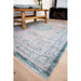 Louis De Poortere Fading World Medallion 8259 Jade Oyster Washable Polyester Flatweave Eco-Rug