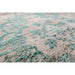 Louis De Poortere Fading World Medallion 8259 Jade Oyster Washable Polyester Flatweave Eco-Rug