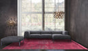 Louis De Poortere Fading World Medallion 8260 Scarlet Rug