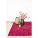 Louis De Poortere Fading World Medallion 8260 Scarlet Washable Polyester Flatweave Eco-Rug