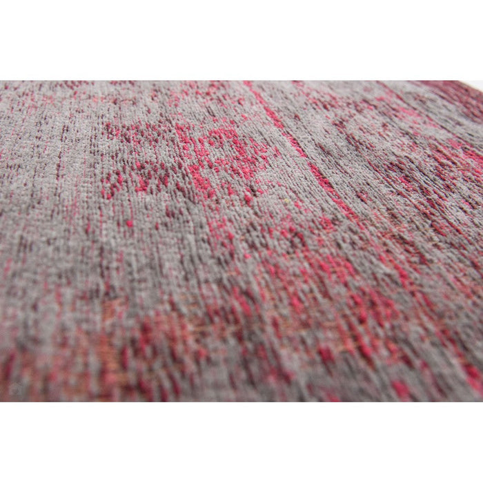 Louis De Poortere Fading World Medallion 8261 Pink Flash Washable Polyester Flatweave Eco-Rug