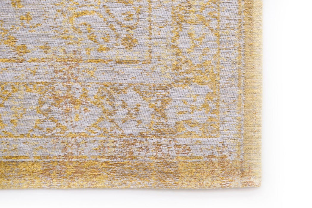 Louis De Poortere Fading World Medallion 9062 Grey Yellow Rug