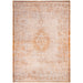 Louis De Poortere Fading World Medallion 9067 Salmon Washable Polyester Flatweave Eco-Rug