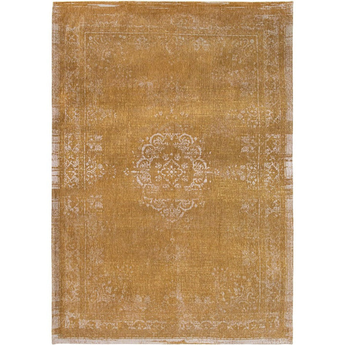 Louis De Poortere Fading World Medallion 9145 Spring Moss Washable Polyester Flatweave Eco-Rug