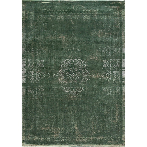 Louis De Poortere Fading World Medallion 9146 Majestic Forest Washable Polyester Flatweave Eco-Rug