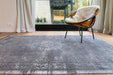 Louis De Poortere Fading World Medallion 9148 Stone Rug