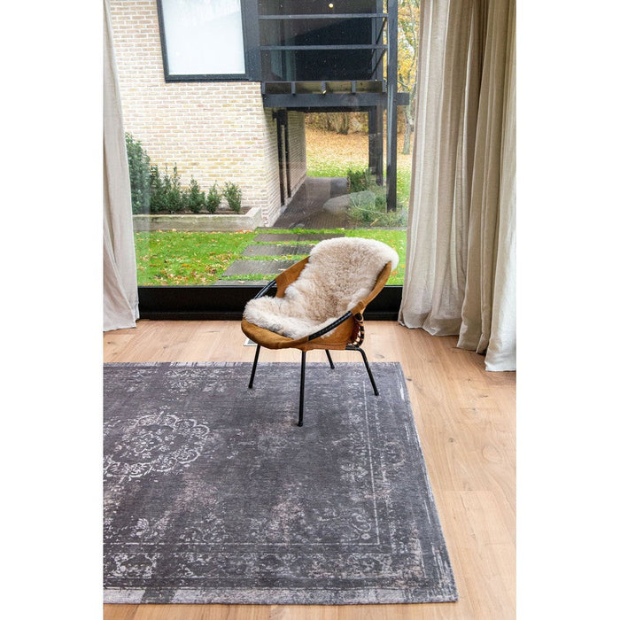 Louis De Poortere Fading World Medallion 9148 Stone Washable Polyester Flatweave Eco-Rug