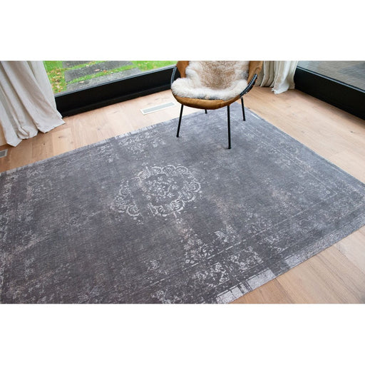 Louis De Poortere Fading World Medallion 9148 Stone Washable Polyester Flatweave Eco-Rug