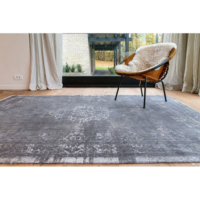 Louis De Poortere Fading World Medallion 9148 Stone Washable Polyester Flatweave Eco-Rug