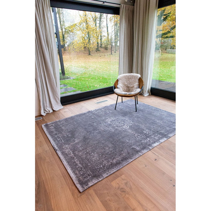 Louis De Poortere Fading World Medallion 9148 Stone Washable Polyester Flatweave Eco-Rug