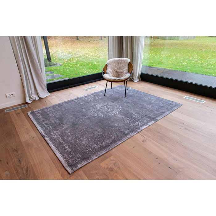 Louis De Poortere Fading World Medallion 9148 Stone Washable Polyester Flatweave Eco-Rug