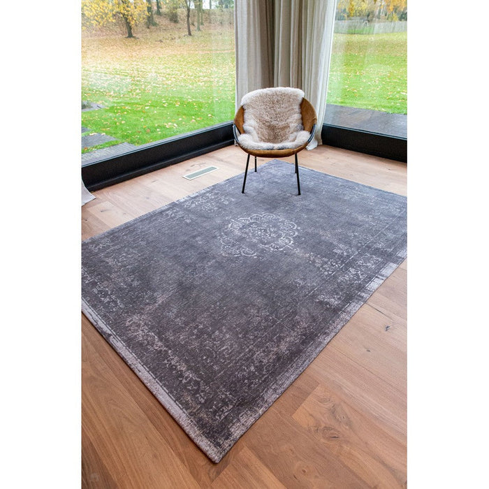 Louis De Poortere Fading World Medallion 9148 Stone Washable Polyester Flatweave Eco-Rug