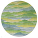 Louis De Poortere Gallery Himalaya 9379 Spring Washable Polyester Flatweave Round Eco-Rug