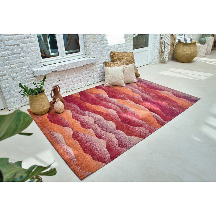 Louis De Poortere Gallery Himalaya 9381 Autumn Washable Polyester Flatweave Eco-Rug