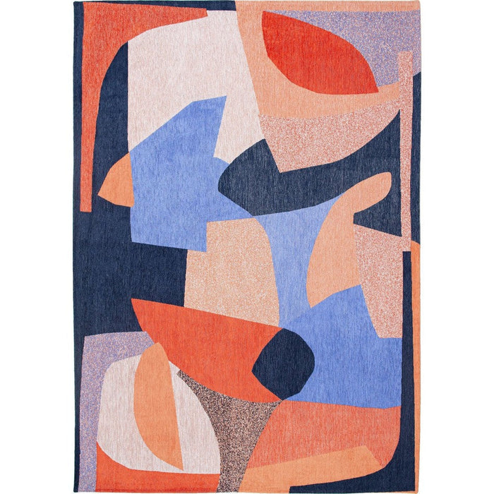 Louis De Poortere Gallery Shapes 9368 Carpe Diem Washable Polyester Flatweave Eco-Rug