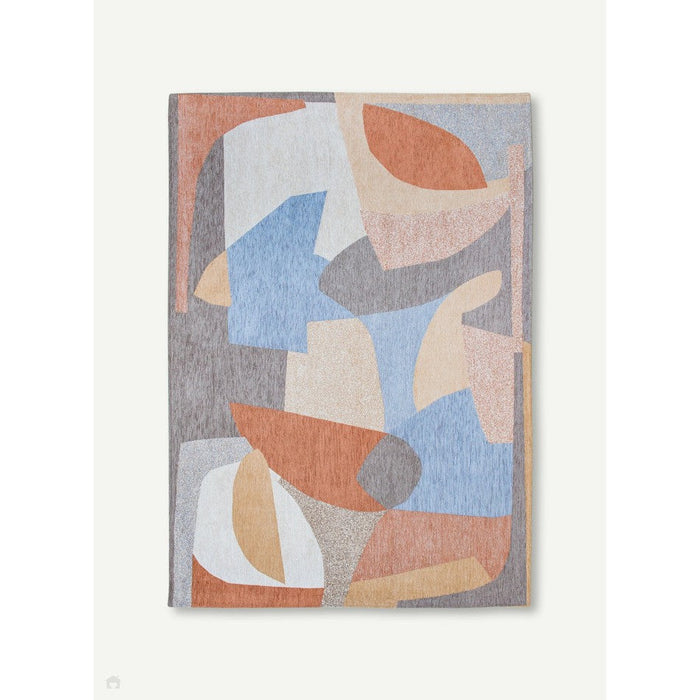 Louis De Poortere Gallery Shapes 9370 Secret Washable Polyester Flatweave Eco-Rug