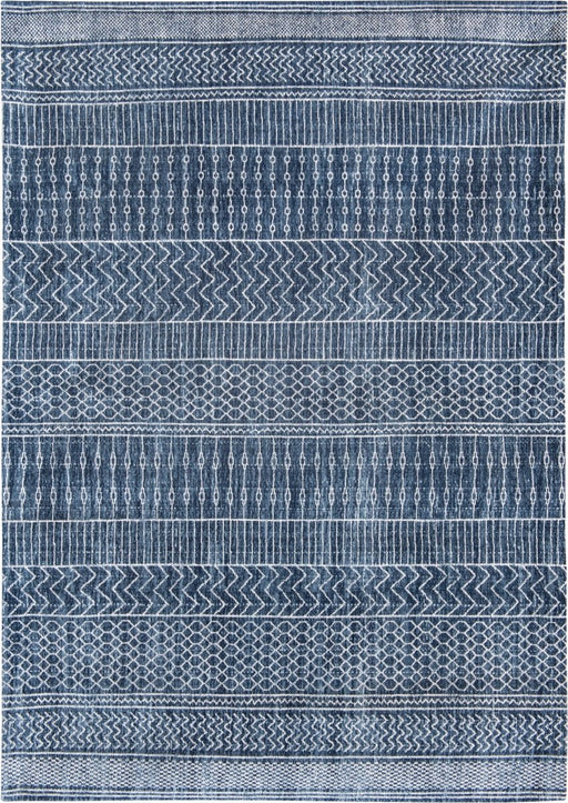 Louis De Poortere Khayma Scarab Blue 8676 Agadir Rug