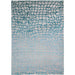 Louis De Poortere Mad Men Dedalo 9203 Blue Marine Washable Polyester Flatweave Eco-Rug