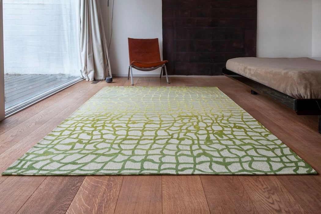 Louis De Poortere Mad Men Dedalo 9204 Republic Green Rug