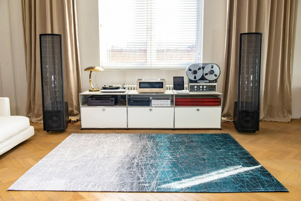 Louis De Poortere Mad Men Fahrenheit Polar Vortex 8877 Rug