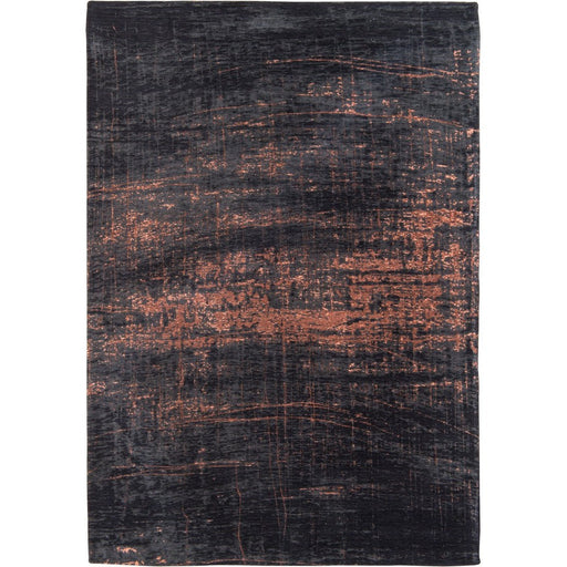 Louis De Poortere Mad Men Griff 8925 Soho Copper Washable Polyester Flatweave Eco-Rug