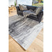 Louis De Poortere Mad Men Griff 8926 Metro Black & White Washable Polyester Flatweave Eco-Rug