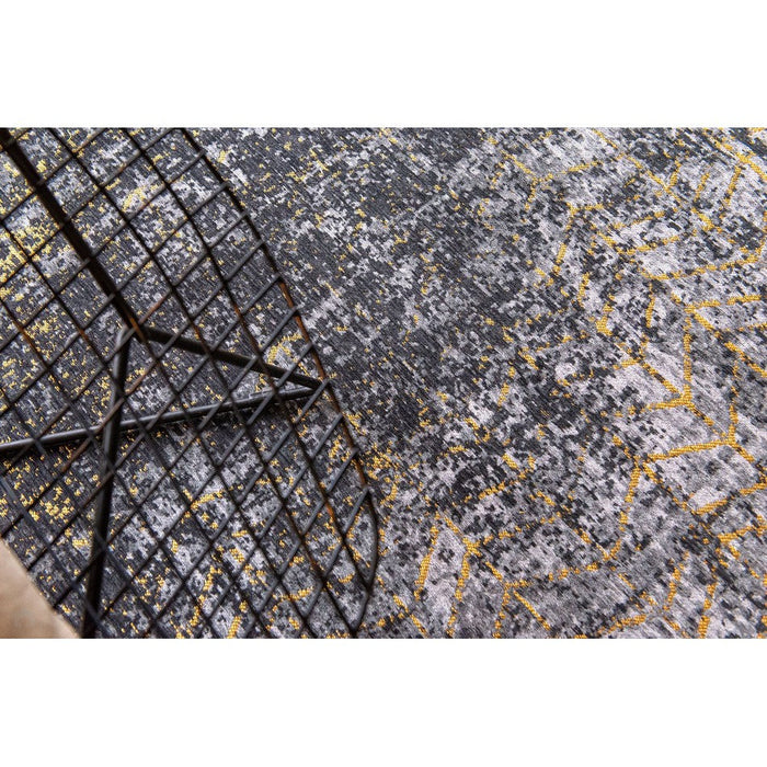 Louis De Poortere Mad Men Jacob's Ladder 8422 Broadway Glitter Washable Polyester Flatweave Eco-Runner