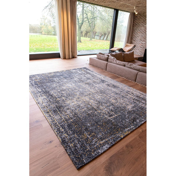 Louis De Poortere Mad Men Jacob's Ladder 8422 Broadway Glitter Washable Polyester Flatweave Eco-Runner