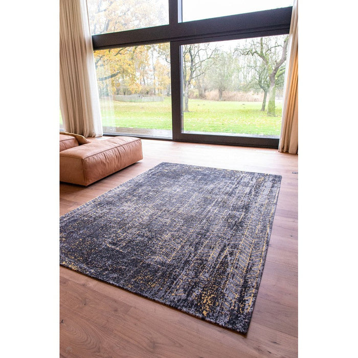 Louis De Poortere Mad Men Jacob's Ladder 8422 Broadway Glitter Washable Polyester Flatweave Eco-Runner