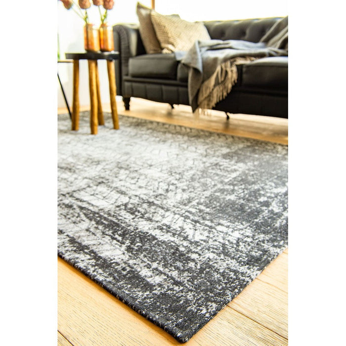 Louis De Poortere Mad Men Jacob's Ladder 8425 Harlem Contrast Washable Polyester Flatweave Eco-Runner