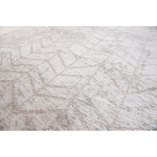 Louis De Poortere Mad Men Jacob's Ladder 8929 White Plains Washable Polyester Flatweave Eco-Runner