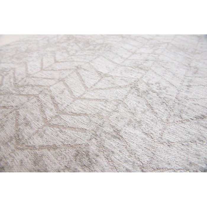 Louis De Poortere Mad Men Jacob's Ladder 8929 White Plains Washable Polyester Flatweave Eco-Runner