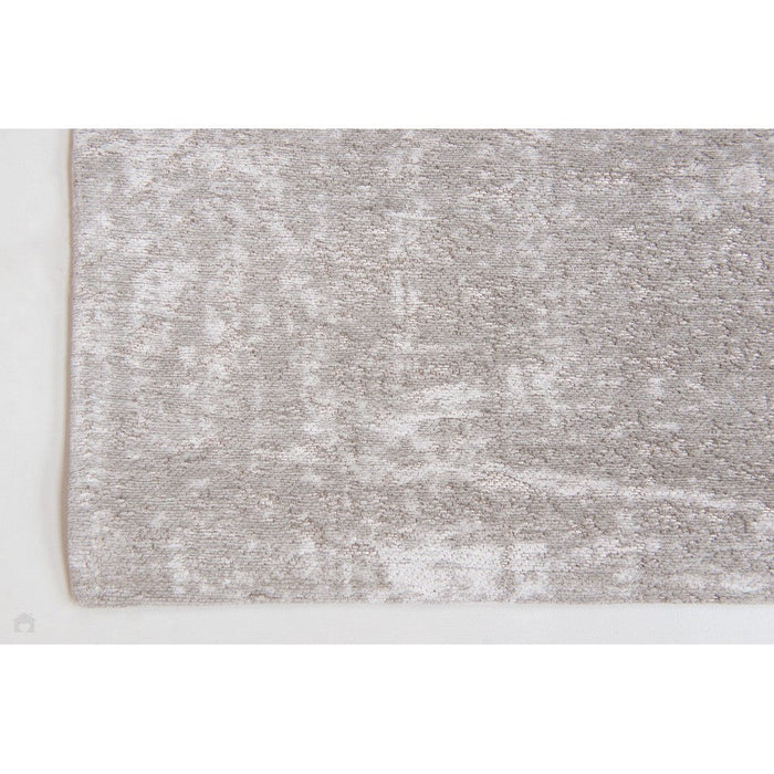 Louis De Poortere Mad Men Jacob's Ladder 8929 White Plains Washable Polyester Flatweave Eco-Runner