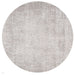 Louis De Poortere Mad Men Jacob's Ladder 8929 White Plains Washable Polyester Flatweave Round Eco-Rug