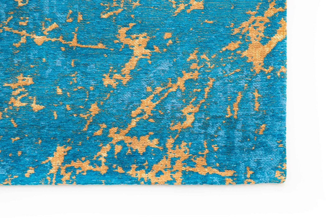 Louis De Poortere Mad Men Stellar 9218 Lightning Turquoise Rug