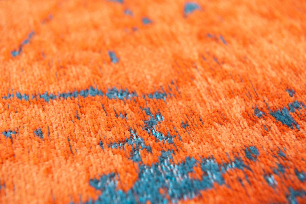 Louis De Poortere Mad Men Stellar 9219 Nebula Orange Rug