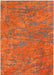 Louis De Poortere Mad Men Stellar 9219 Nebula Orange Rug