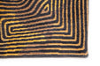 Louis De Poortere Meditation Coral 9227 Black Gold Rug