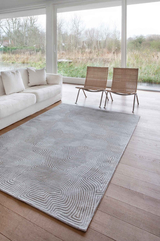 Louis De Poortere Meditation Coral 9228 Oyster White Rug