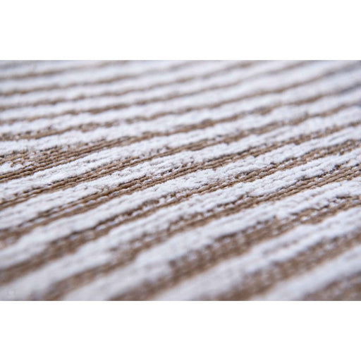 Louis De Poortere Meditation Coral 9228 Oyster White Washable Polyester Flatweave Eco-Runner