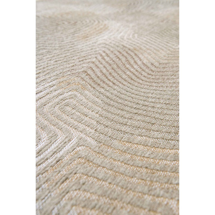 Louis De Poortere Meditation Coral 9229 Shell Beige Washable Polyester Flatweave Eco-Rug