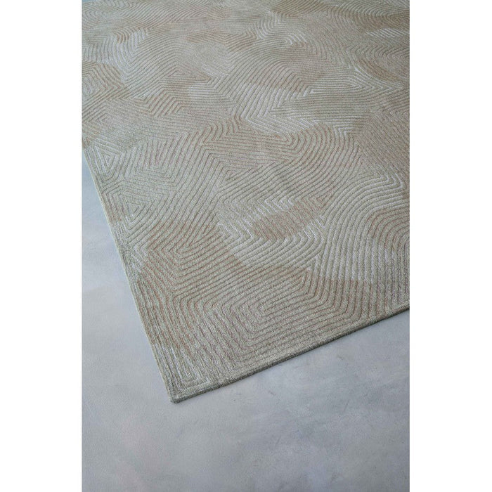 Louis De Poortere Meditation Coral 9229 Shell Beige Washable Polyester Flatweave Eco-Rug